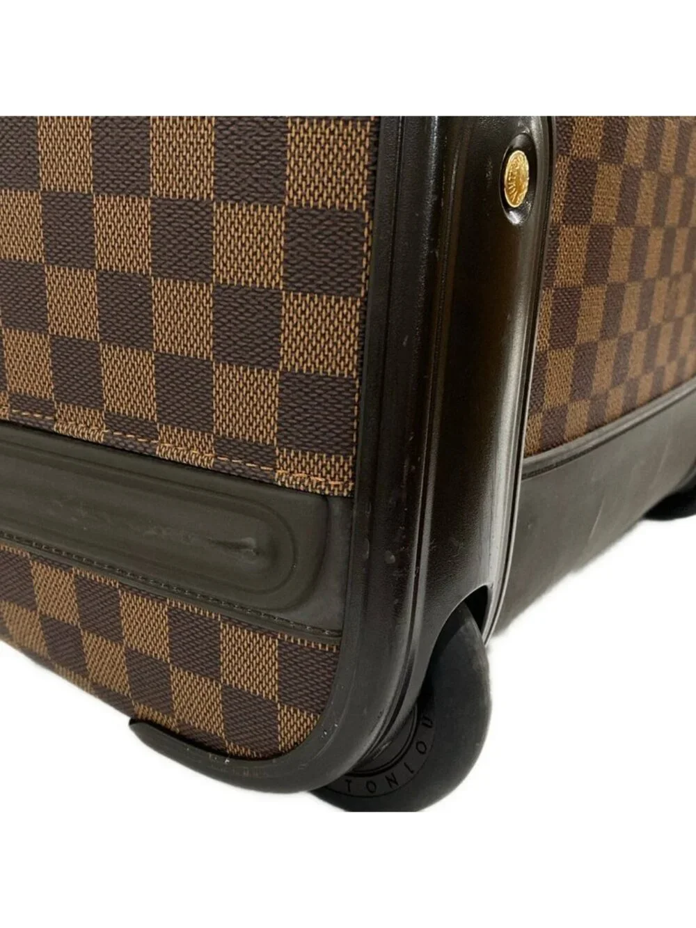 Louis Vuitton Travel Bag Damier Pegase 55 Ebene Diamond No Lock